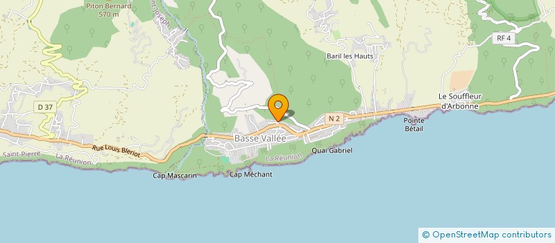 localisation de l'entreprise MADAME BEATRICE VALERY  SAINT-PHILIPPE