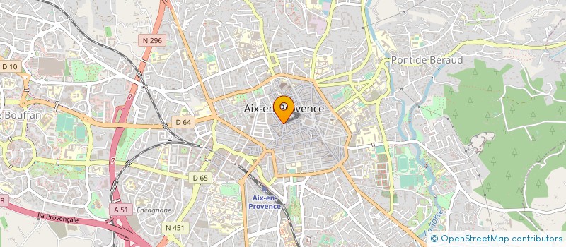 localisation de l'entreprise MADAME BEATRICE VALLE à AIX-EN-PROVENCE