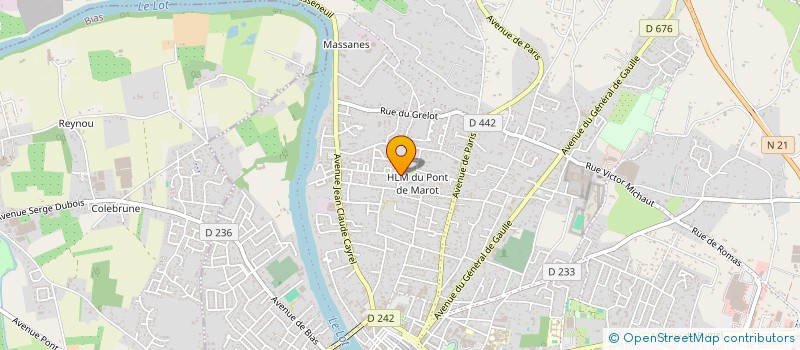 localisation de l'entreprise MADAME BEATRICE VAQUIER  VILLENEUVE-SUR-LOT