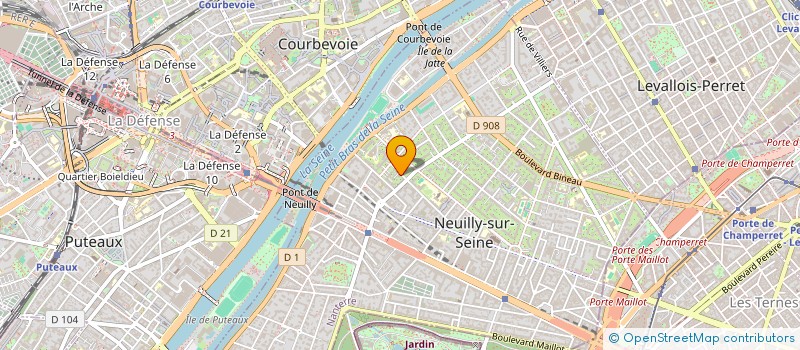 localisation de l'entreprise MADAME BEATRICE VERIN à NEUILLY-SUR-SEINE