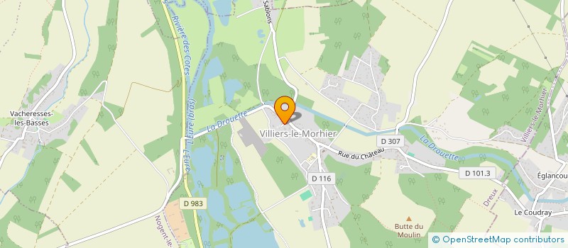 localisation de l'entreprise MADAME BEATRICE VERLOOP à VILLIERS-LE-MORHIER