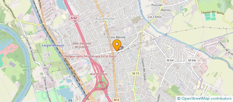 localisation de l'entreprise MADAME BEATRICE VICKOS  TOULOUSE