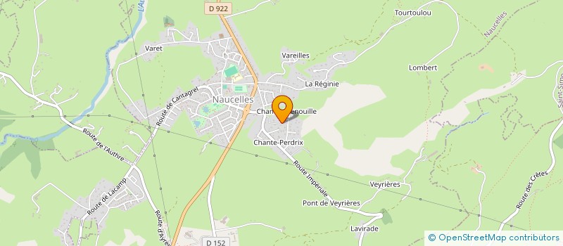 localisation de l'entreprise MADAME BEATRICE VIDAL à NAUCELLES