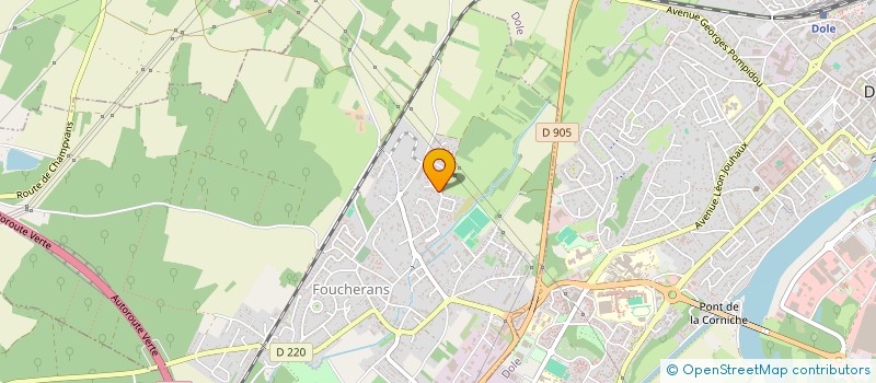 localisation de l'entreprise MADAME BEATRICE VIRION  FOUCHERANS