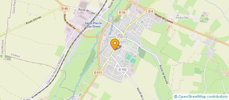 localisation de l'entreprise MADAME BEATRICE VRAC  SAINT-PIERRE-EN-AUGE