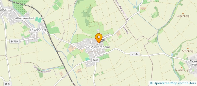 localisation de l'entreprise MADAME BEATRICE WINCKEL  BOSSENDORF