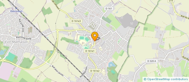 localisation de l'entreprise MADAME BEATRICE WOJTKOWIAK  LEFOREST