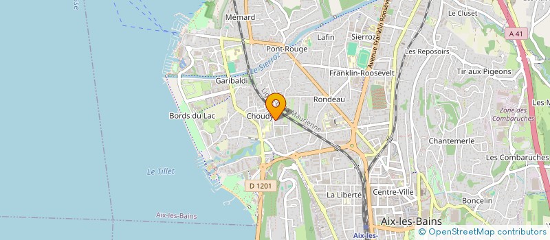 localisation de l'entreprise MADAME BEATRICE ZANELLATO à AIX-LES-BAINS