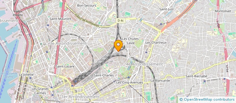 localisation de l'entreprise MADAME BEATRICE ZENOU à MARSEILLE