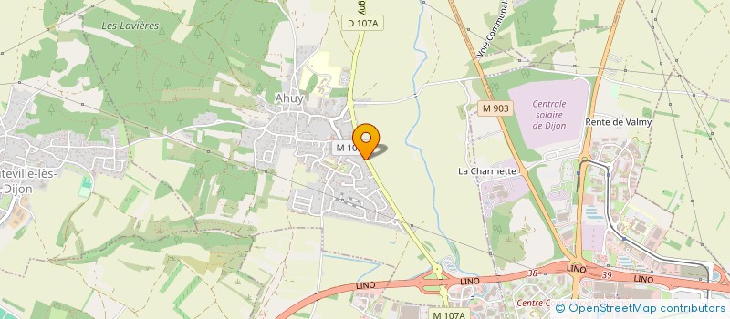 localisation de l'entreprise MADAME BEATRICE ZIEMIALKOWSKI à AHUY