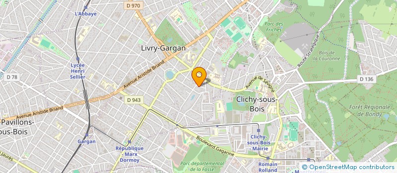 localisation de l'entreprise MADAME BEATRICE ZOGLIANI  LIVRY-GARGAN