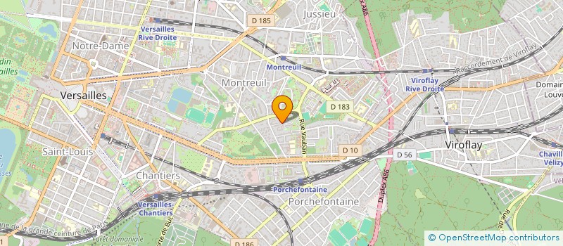 localisation de l'entreprise MADAME BEATRIX BACOT à VERSAILLES