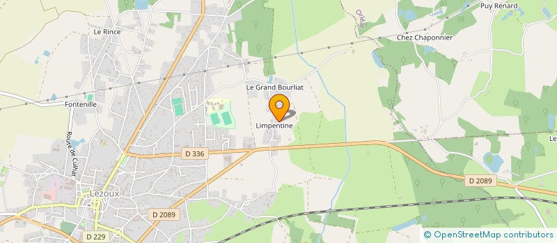 localisation de l'entreprise MADAME BEATRIX BERT  LEZOUX