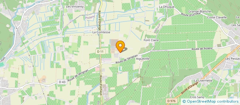 localisation de l'entreprise MADAME BEATRIX ESPOSITO-SAURA  UCHAUX