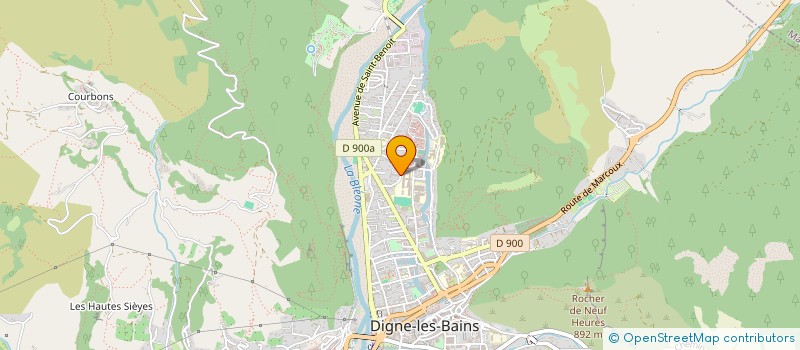 localisation de l'entreprise MADAME BEATRIZ ALONSO FERNANDEZ à DIGNE-LES-BAINS