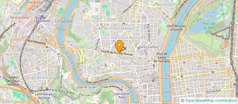 localisation de l'entreprise MADAME BEATRIZ ARZE  LYON