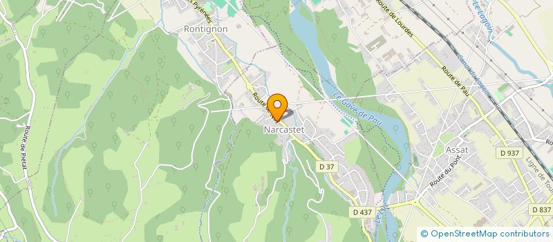 localisation de l'entreprise MADAME BEATRIZ BANEGAS  NARCASTET