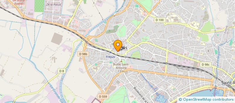 localisation de l'entreprise MADAME BEATRIZ BELDA GARCIA à FREJUS