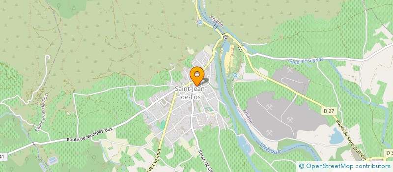 localisation de l'entreprise MADAME BEATRIZ CARRER GUARDABACHO TEIXEIRA  SAINT-JEAN-DE-FOS