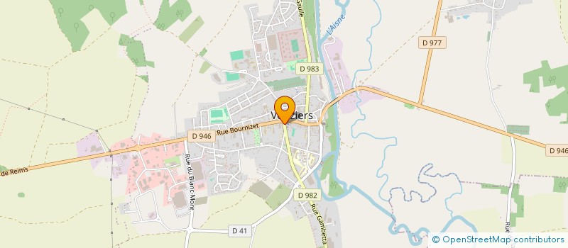 localisation de l'entreprise MADAME BEATRIZ DA ROCHA MONTEIRO  VOUZIERS