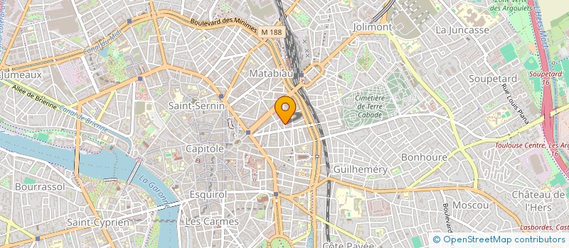 localisation de l'entreprise MADAME BEATRIZ FILIPA LOPES REBELO DA COSTA à TOULOUSE