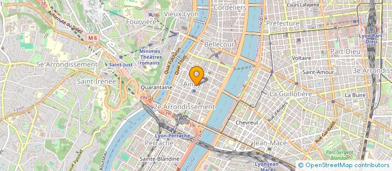 localisation de l'entreprise MADAME BEATRIZ LOPEZ  LYON