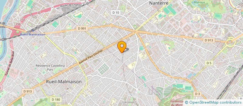 localisation de l'entreprise MADAME BEATRIZ MIRANDA  NANTERRE