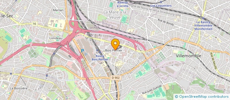 localisation de l'entreprise MADAME BEAUTY NAHAR  ROSNY-SOUS-BOIS