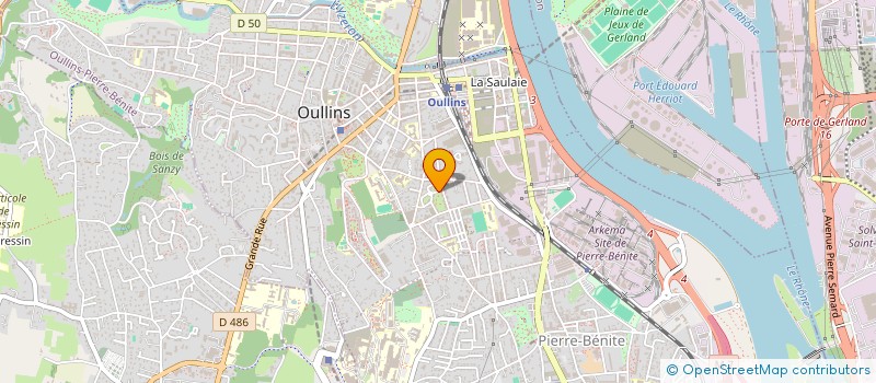 localisation de l'entreprise MADAME BEAUTY UHUNOMA  OULLINS-PIERRE-BENITE