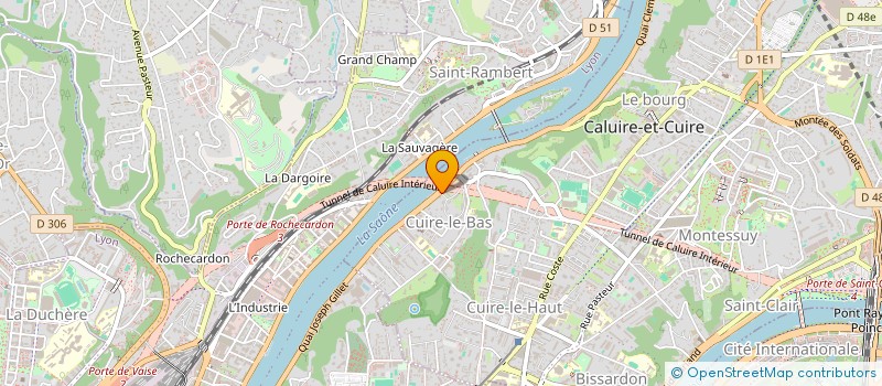 localisation de l'entreprise MADAME BEBA BULAPEY KWETE à CALUIRE-ET-CUIRE