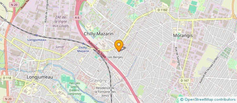 localisation de l'entreprise MADAME BECHIR SLIMANE à CHILLY-MAZARIN