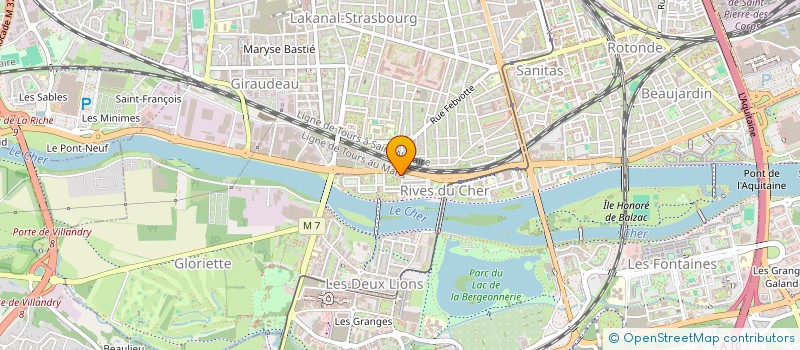 localisation de l'entreprise MADAME BEDI KIPRE  TOURS