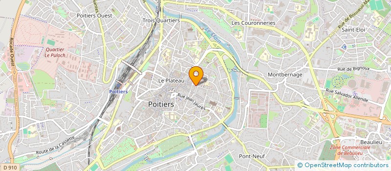 localisation de l'entreprise MADAME BEE FARRELL à POITIERS