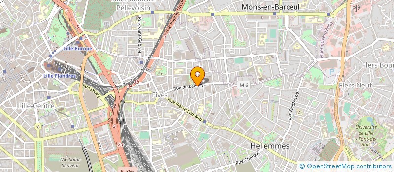 localisation de l'entreprise MADAME BEHNAZ YADOLLAHI FALLAH à LILLE