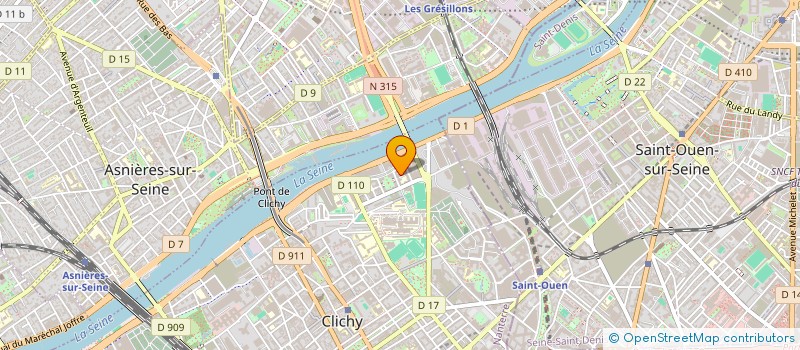 localisation de l'entreprise MADAME BEHO TAI  CLICHY