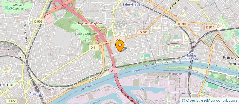 localisation de l'entreprise MADAME BEILEI YANG à ARGENTEUIL