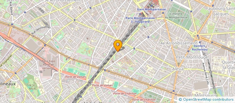 localisation de l'entreprise MADAME BEL-ELVIGE BAGNIA  PARIS