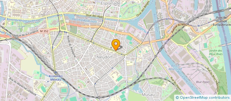 localisation de l'entreprise MADAME BELEN CADENAS à STRASBOURG