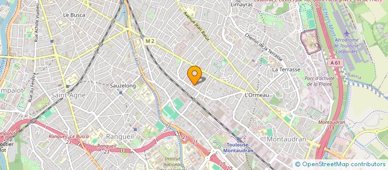 localisation de l'entreprise MADAME BELEN RUPEREZ NOGUER à TOULOUSE