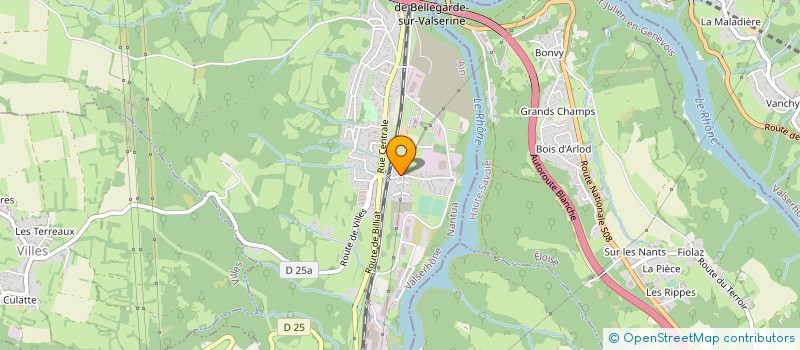 localisation de l'entreprise MADAME BELGIN ACUR à VALSERHONE