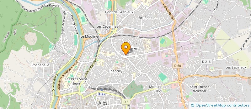 localisation de l'entreprise MADAME BELGYUZAR DERVISHEVA à ALES