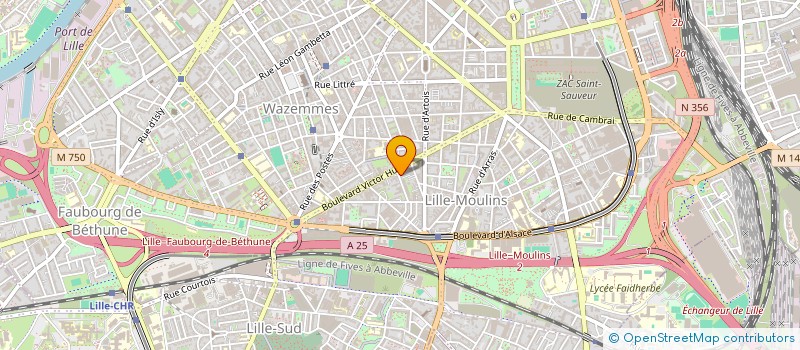 localisation de l'entreprise MADAME BELINDA ANNALORO  LILLE