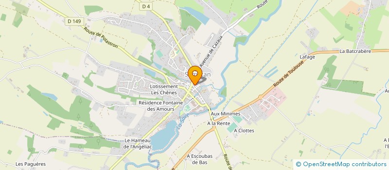 localisation de l'entreprise MADAME BELINDA BELKACEM  POMPIAC