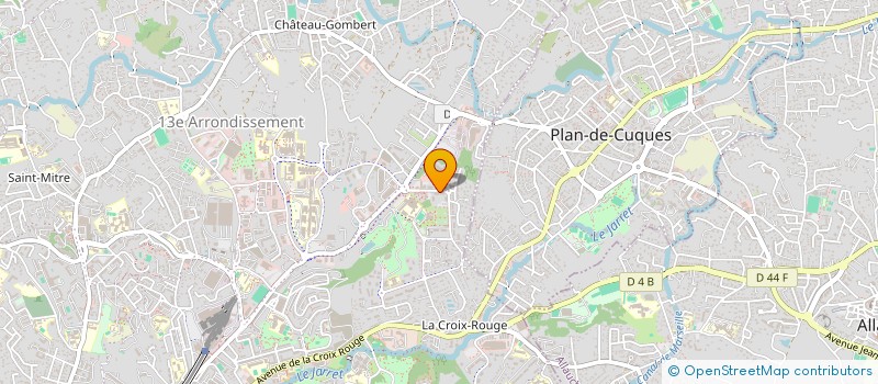 localisation de l'entreprise MADAME BELINDA CELLIER à MARSEILLE