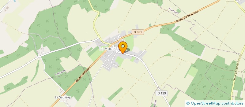 localisation de l'entreprise MADAME BELINDA CRAPET  LA HOUSSOYE