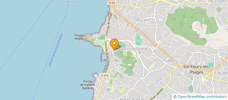 localisation de l'entreprise MADAME BELINDA DIDIER à SIX-FOURS-LES-PLAGES