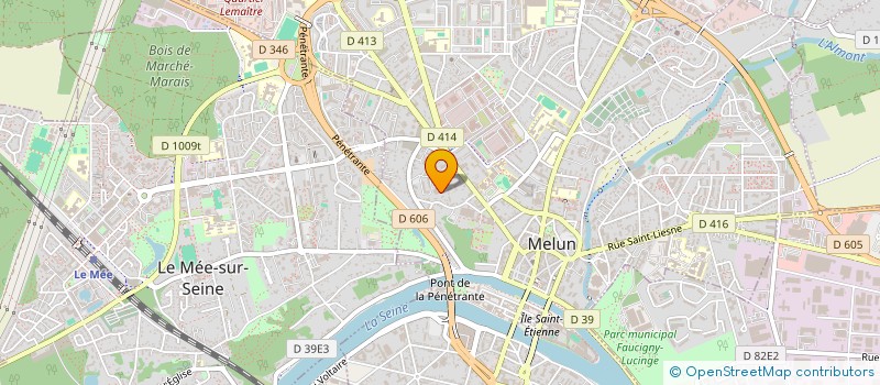 localisation de l'entreprise MADAME BELINDA DUBOURG à MELUN