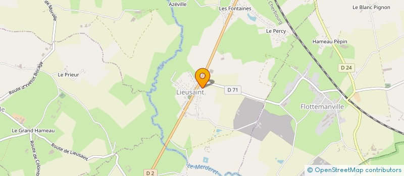 localisation de l'entreprise MADAME BELINDA DUVAL  SAINT-GERMAIN-DE-TOURNEBUT