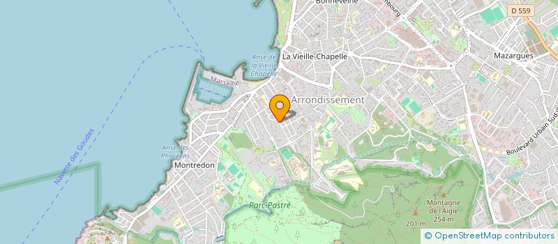 localisation de l'entreprise MADAME BELINDA HALLOUFI à MARSEILLE