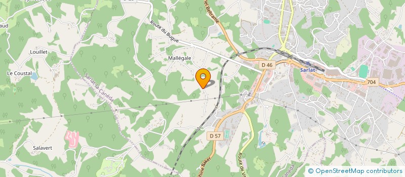 localisation de l'entreprise MADAME BELINDA HARBY  SARLAT-LA-CANEDA